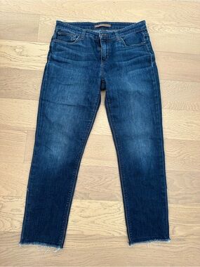 Joes Jeans Women’s Skinny Ankle Raw Hem Mid Rise Size 29
